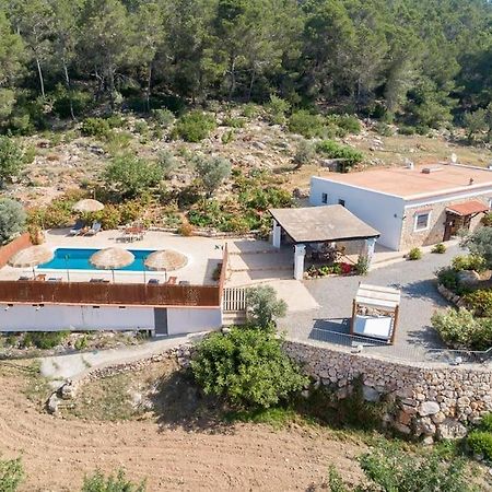 Casa Can Lluc Con Piscina, Jardin Y Vista Al Campo Sant Miquel De Balansat ภายนอก รูปภาพ