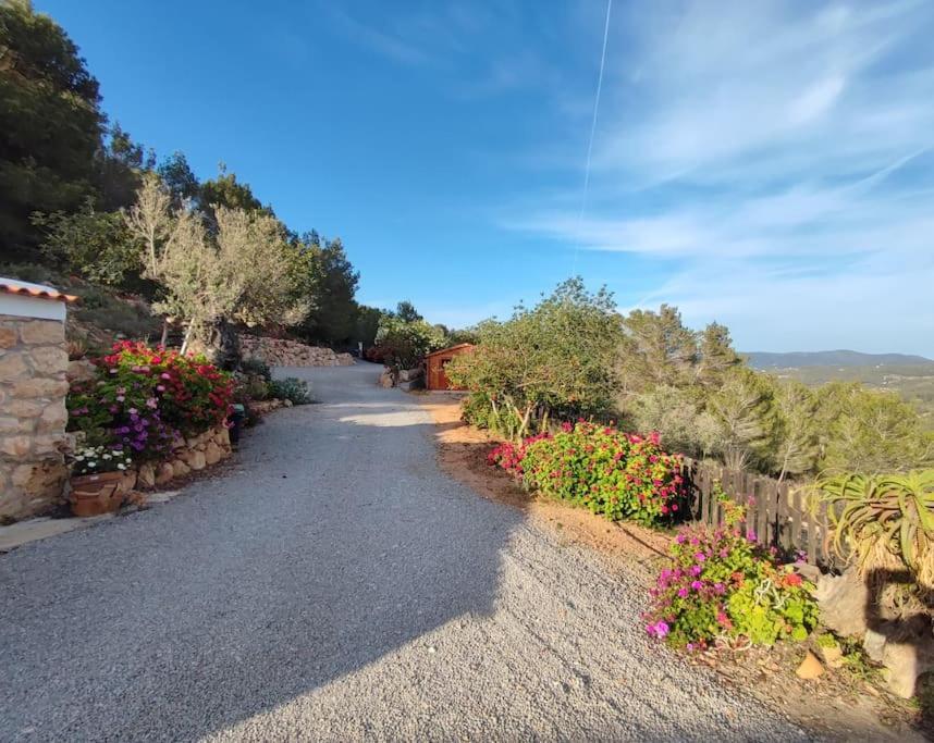 Casa Can Lluc Con Piscina, Jardin Y Vista Al Campo Sant Miquel De Balansat ภายนอก รูปภาพ