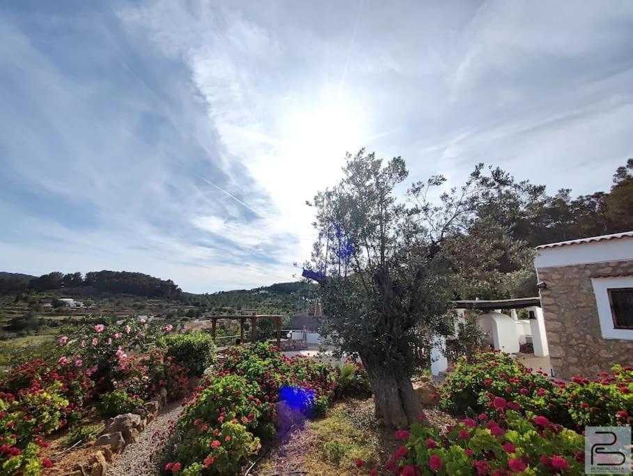 Casa Can Lluc Con Piscina, Jardin Y Vista Al Campo Sant Miquel De Balansat ภายนอก รูปภาพ