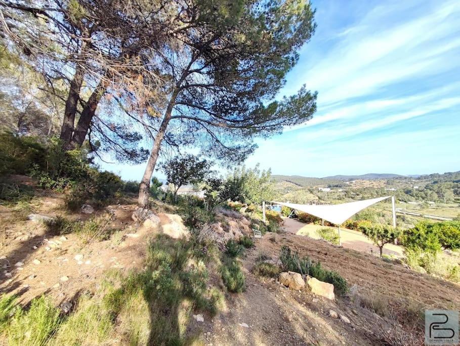 Casa Can Lluc Con Piscina, Jardin Y Vista Al Campo Sant Miquel De Balansat ภายนอก รูปภาพ