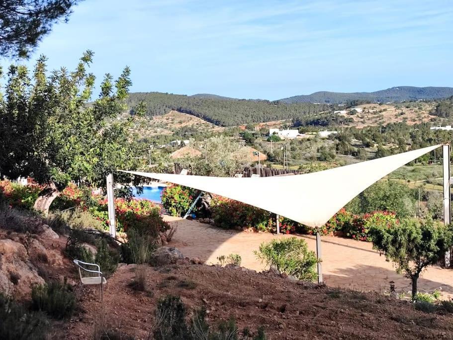 Casa Can Lluc Con Piscina, Jardin Y Vista Al Campo Sant Miquel De Balansat ภายนอก รูปภาพ