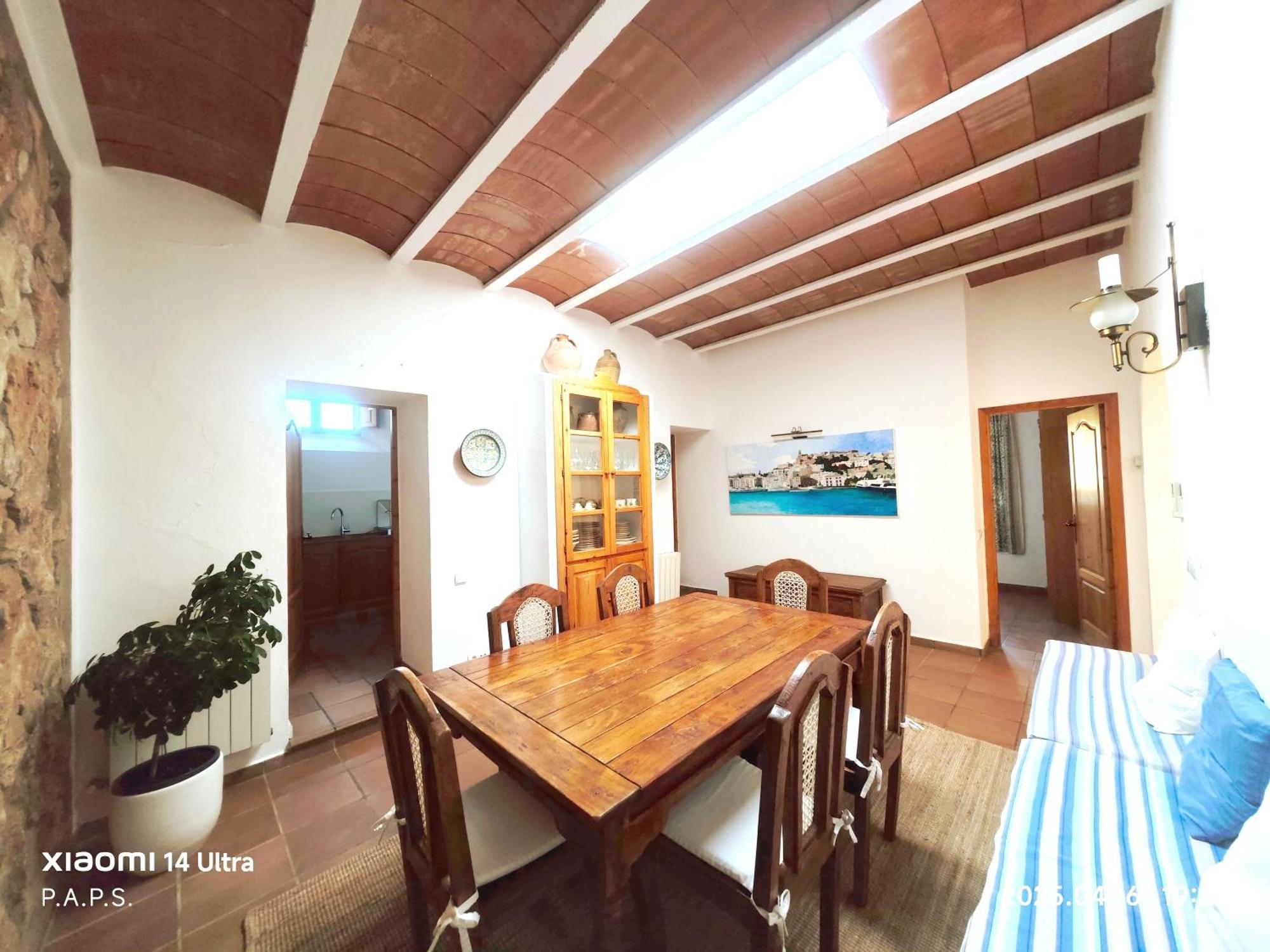 Casa Can Lluc Con Piscina, Jardin Y Vista Al Campo Sant Miquel De Balansat ภายนอก รูปภาพ