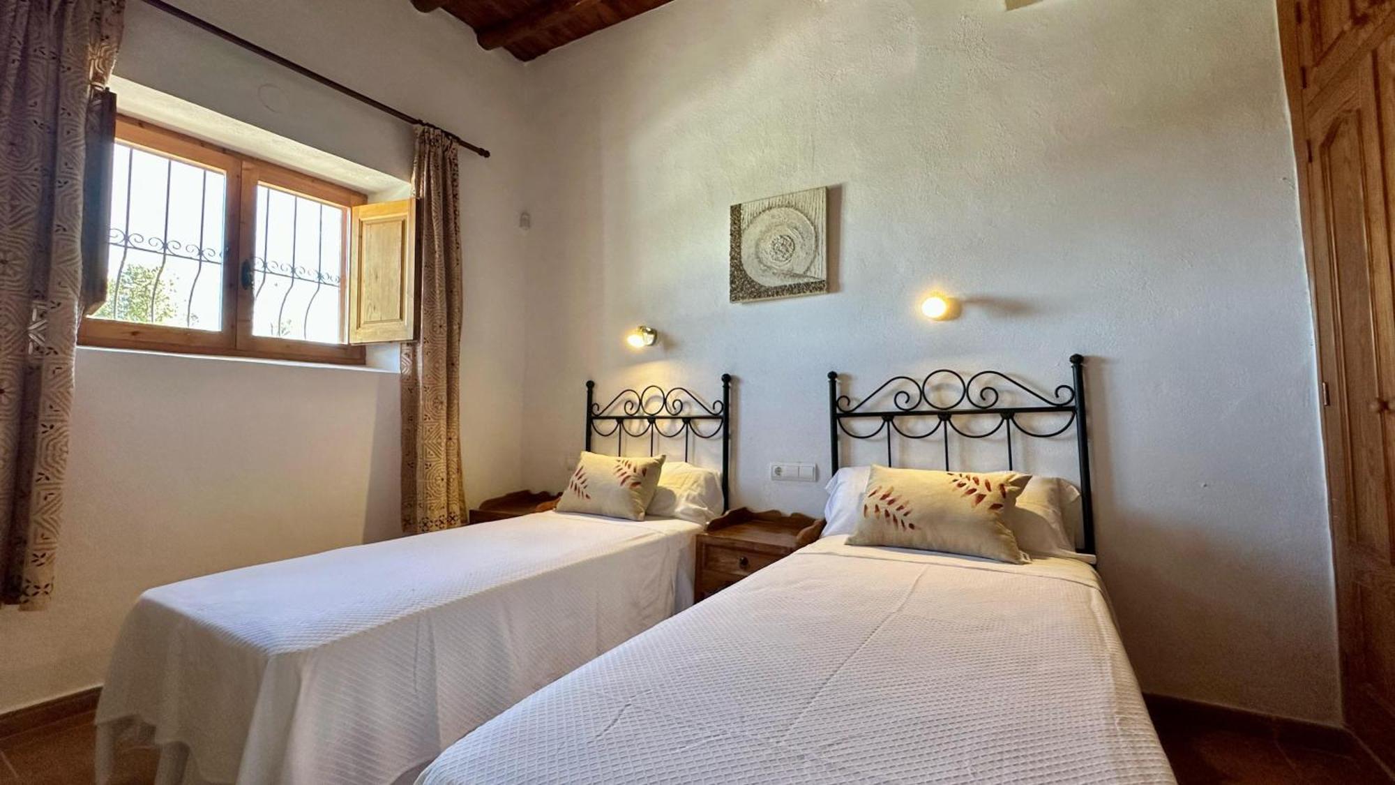 Casa Can Lluc Con Piscina, Jardin Y Vista Al Campo Sant Miquel De Balansat ภายนอก รูปภาพ